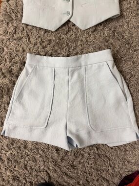 Aritzia Light Blue Women's Tailored Shorts